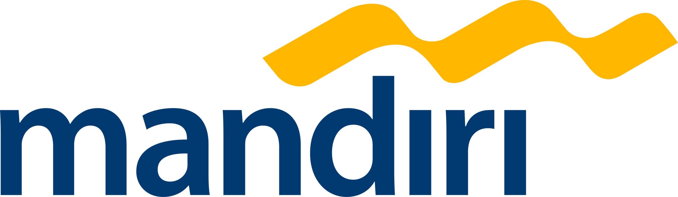 Jasa Bordir Logo Bank Mandiri